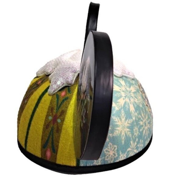 NEW DISNEY PARKS FROZEN ELSA & ANNA TWO SIDED MICKEY EARS HAT ADULT SIZE - Picture 4 of 8